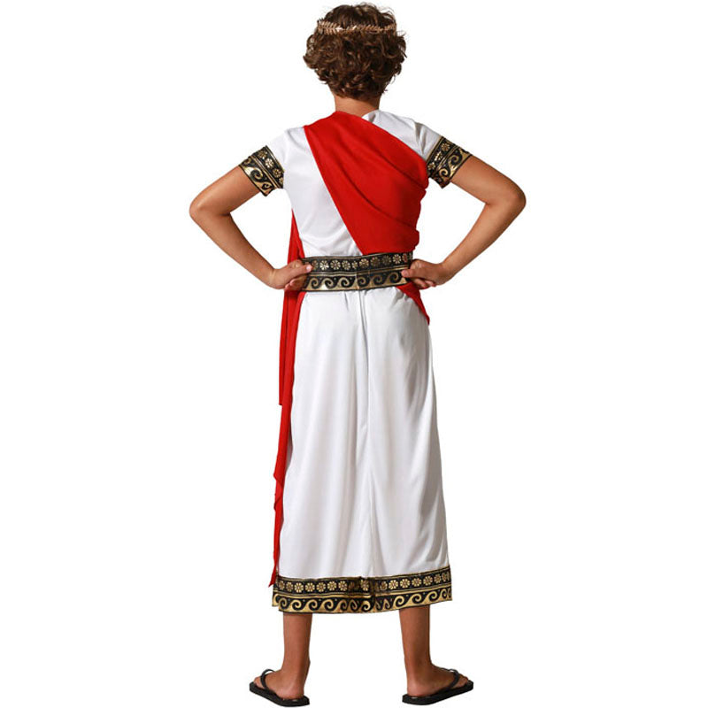 Disfraz para niño de Senador romano Espalda