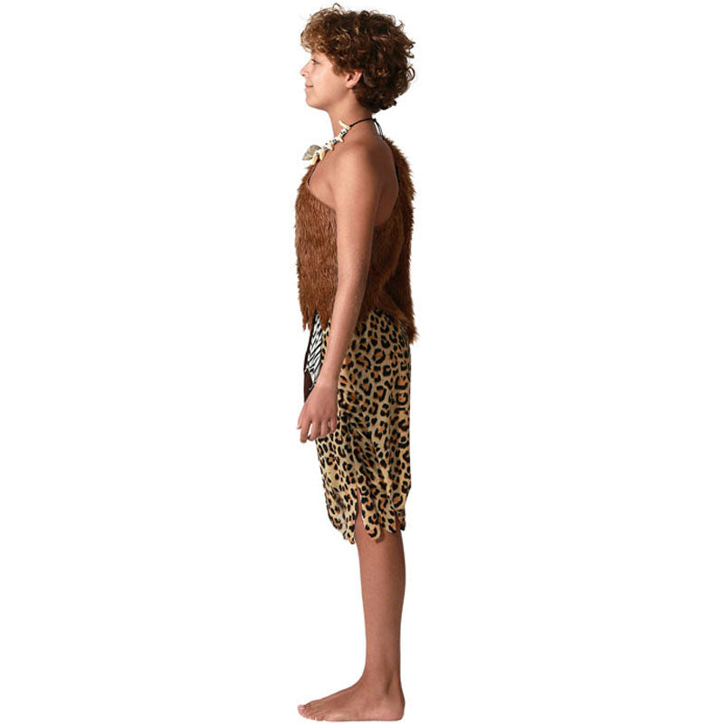 Disfraz para niño de Troglodita Perfil