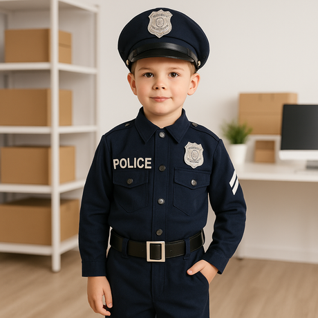 Polizisten und Häftlinge Kostüme für Jungen