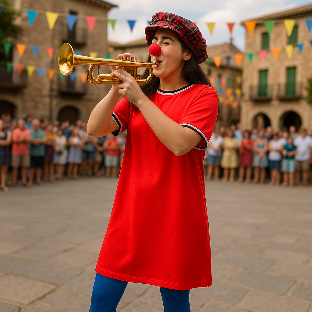 TV-Clown Unisex-Kostüm für Erwachsene
