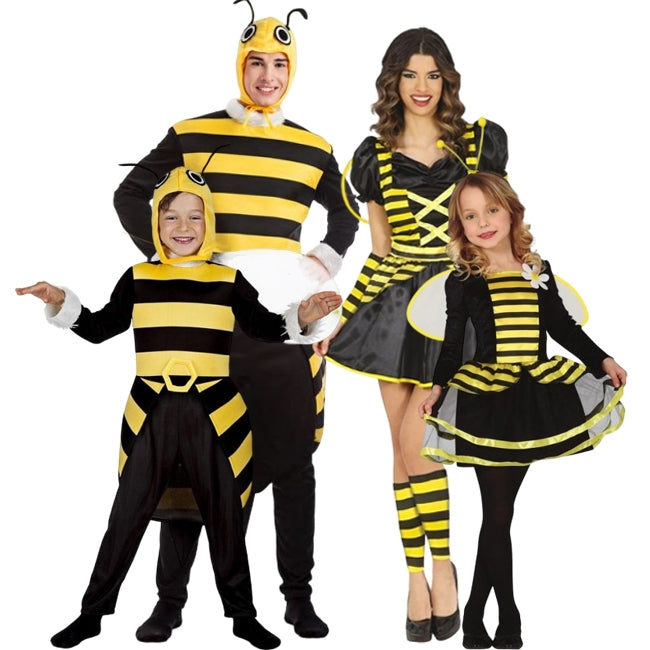 Disfraces Abejas para grupos y familias