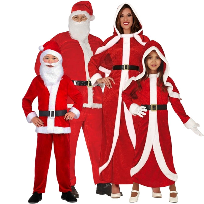 Disfraces Papá Noel Polo Norte para grupos y familias