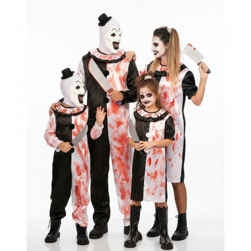 Gruppe von Schreckgespenst Clowns
