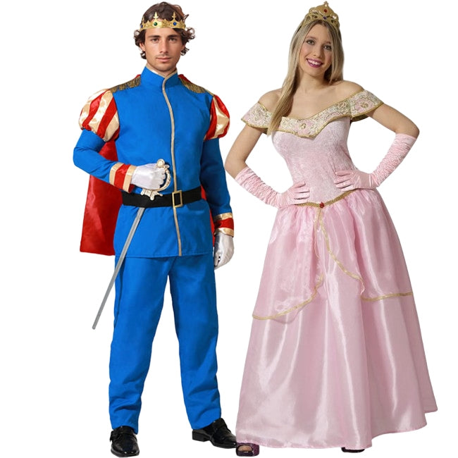 Príncipe Azul y la Bella Durmiente para disfrazarte en pareja