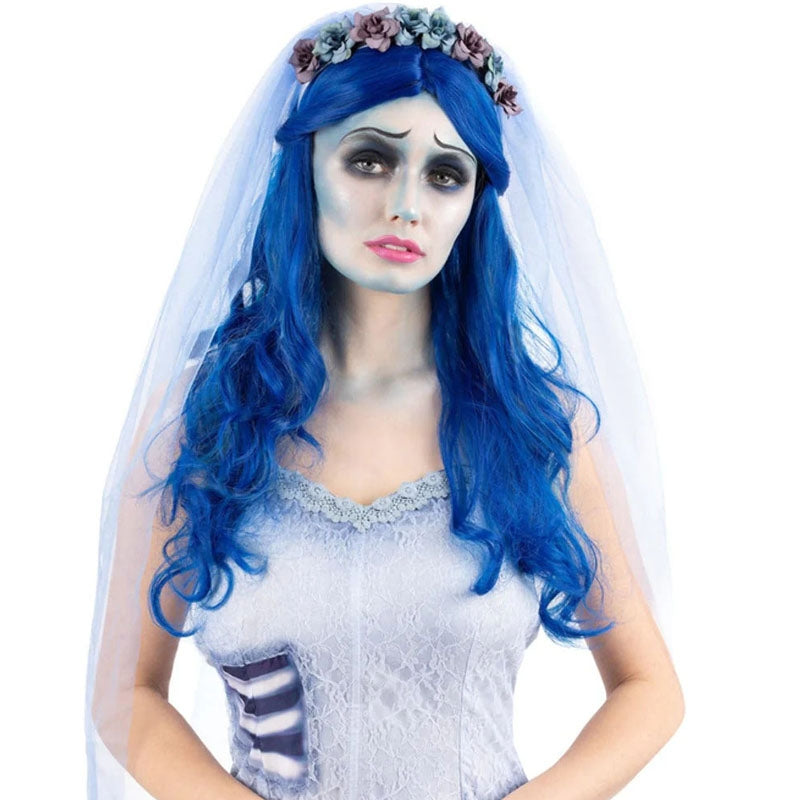 Peluca Emily Novia Cadáver