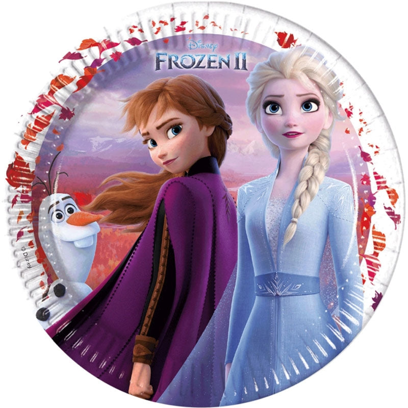Platos de Frozen de 23 cm