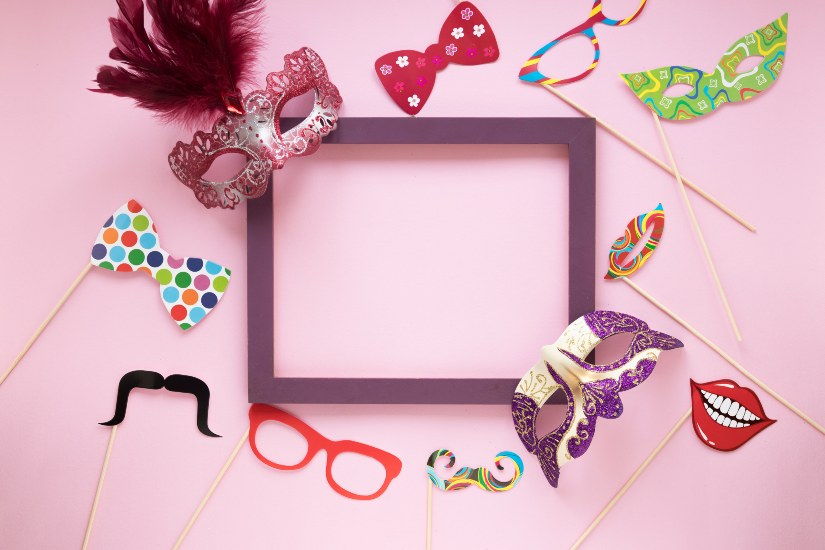 accesorios photocall cumpleaños