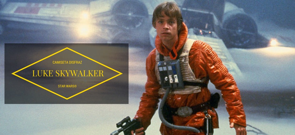 Camiseta para disfrazarse de Luke Skywalker