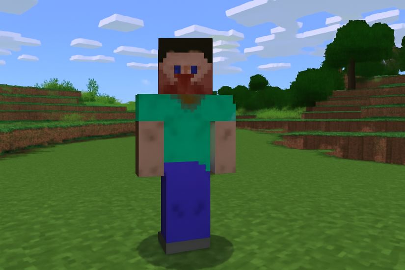 disfraz de Minecraft casero