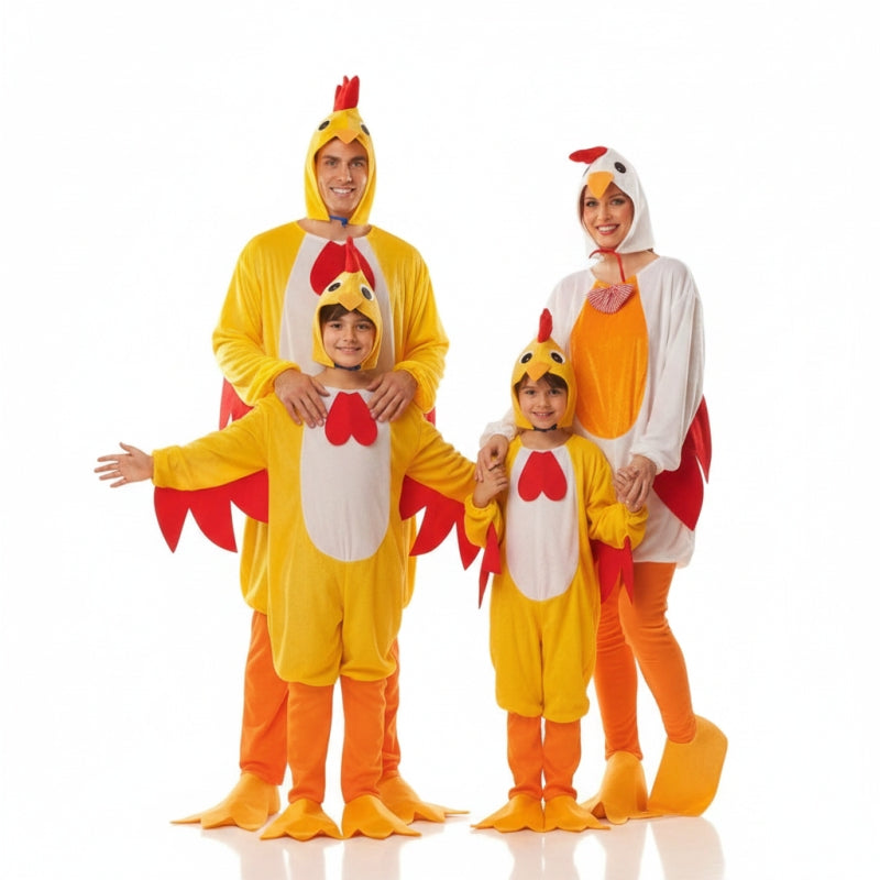 Gruppe von Geflügel
