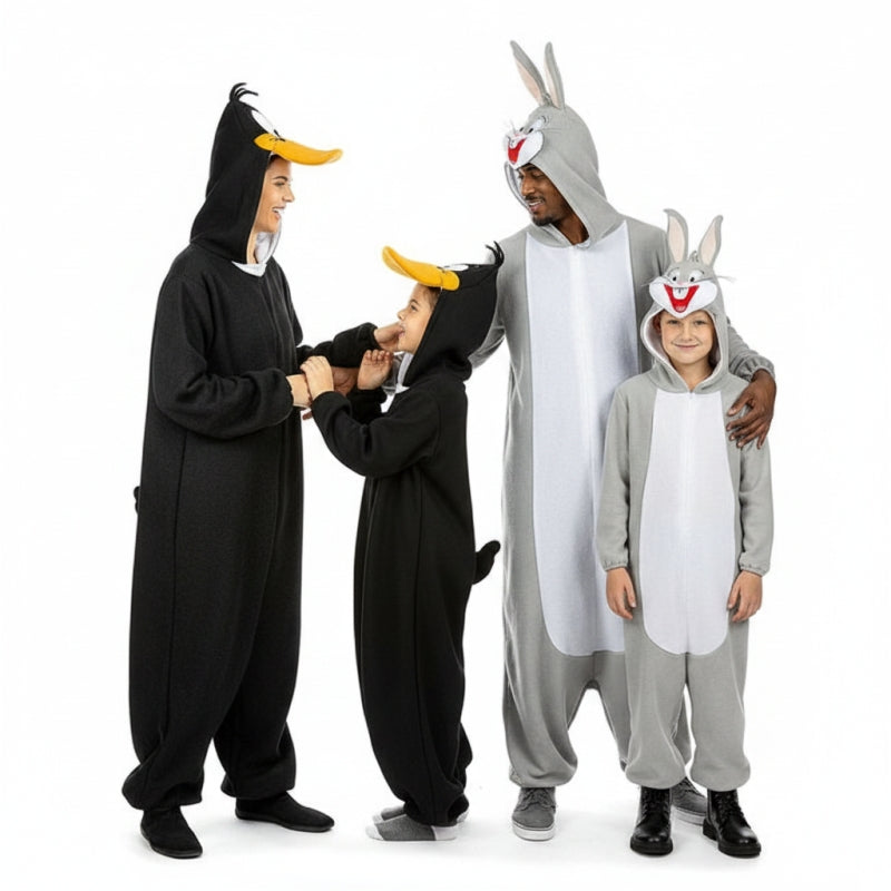 Gruppe von Bugs Bunny und Daffy Duck