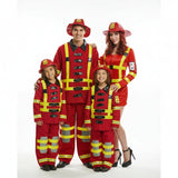 Gruppe von Feuerwehrleute