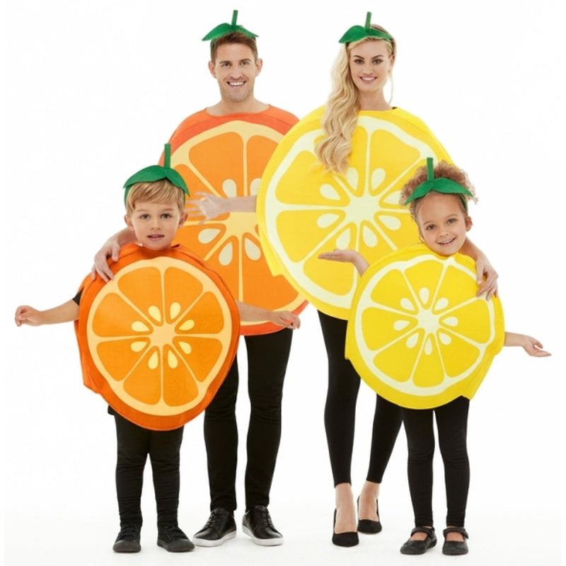 Gruppe von Zitrusfrüchten