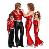 Gruppe von Disco Rot