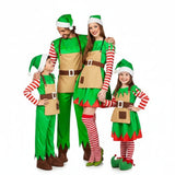 Gruppe von Weihnachts-Elfen