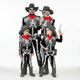 Gruppe von Cowboy-Skelette