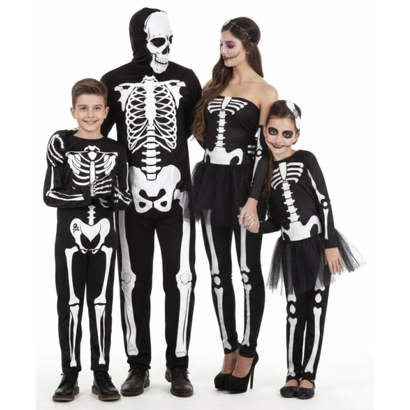 Gruppe von Nächtliche Skelette