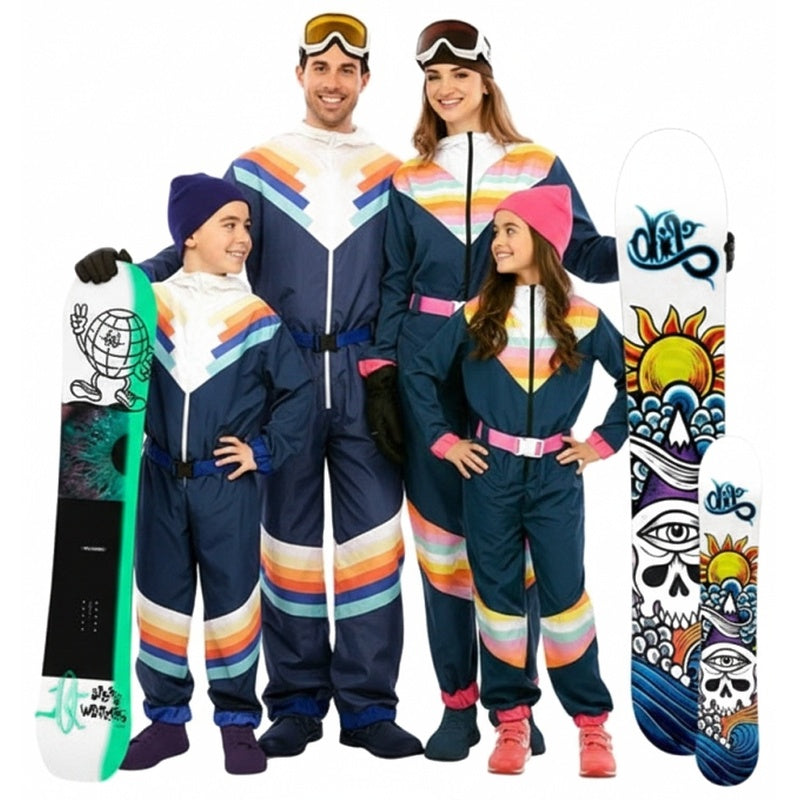 Gruppe von Snowboarder