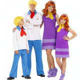 Gruppe von Fred Jones und Daphne Blake von Scooby-Doo