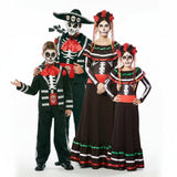 Gruppe von Catrina Mexikaner