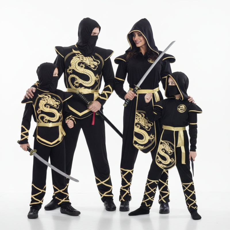 Gruppe von Ninja-Krieger