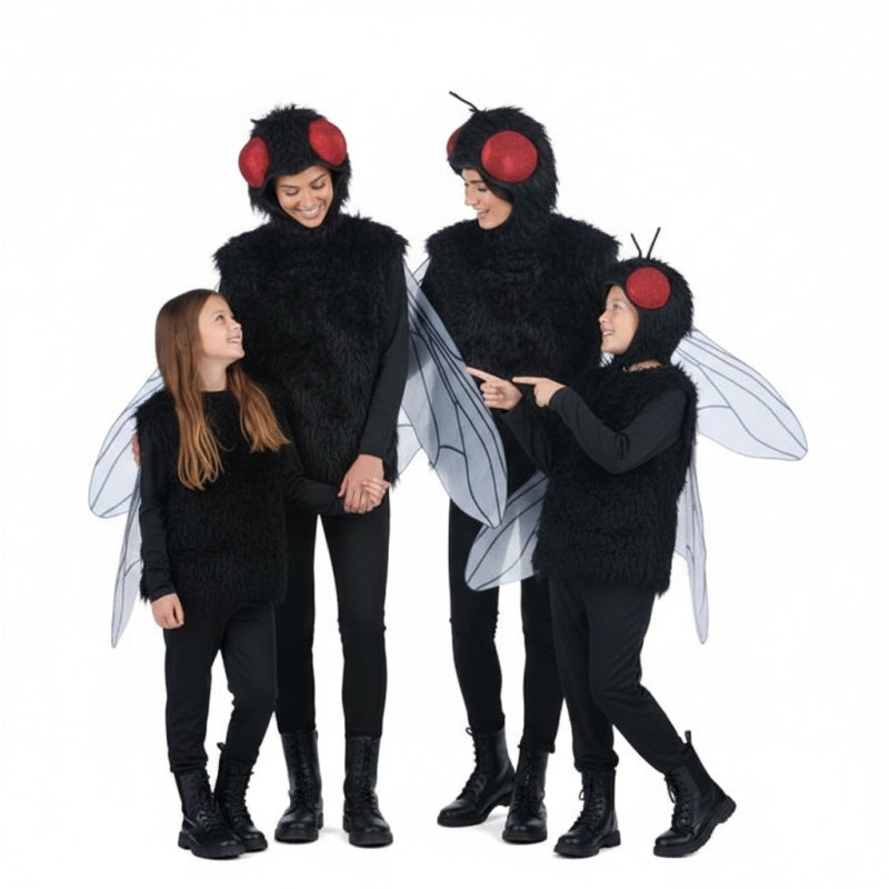 Gruppe von Fliegen