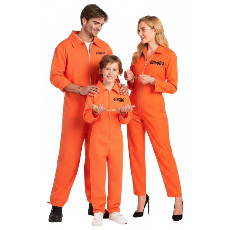 Gruppe von Orangefarbene Häftlinge