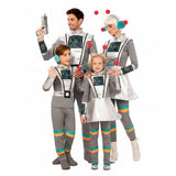 Gruppe von Weltraum-Roboter