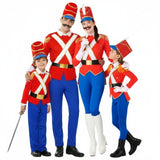 Gruppe von Blei-Soldaten