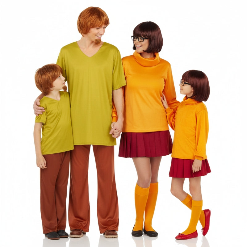 Gruppe von Shaggy und Velma aus Scooby-Doo