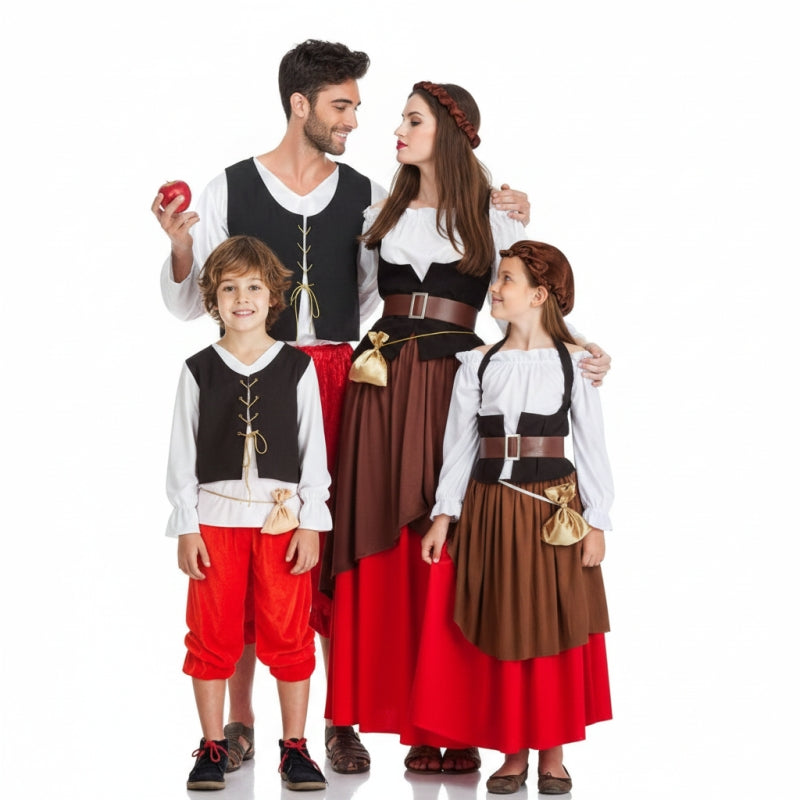 Gruppe von Mittelalterliche Taberneros