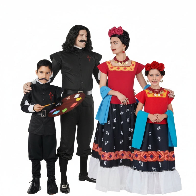Gruppe von Velázquez und Frida Kahlo