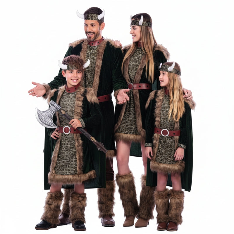 Gruppe von Wikinger-Krieger