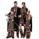 Gruppe von Wikinger-Krieger