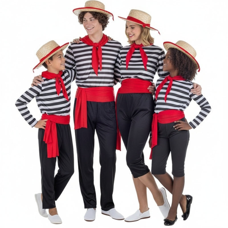 Gruppe von Gondoliere