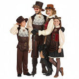 Gruppe von Steampunks