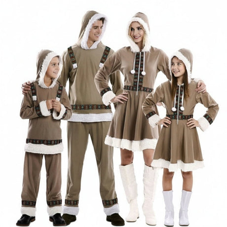 Gruppe von Eskimos
