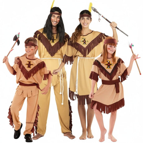 Gruppe von Indianer