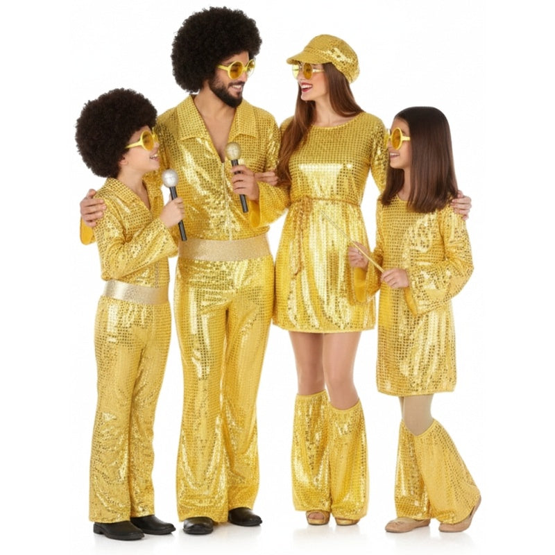 Gruppe von Diskotheken Gold