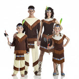 Gruppe von Tahoe-Indianer