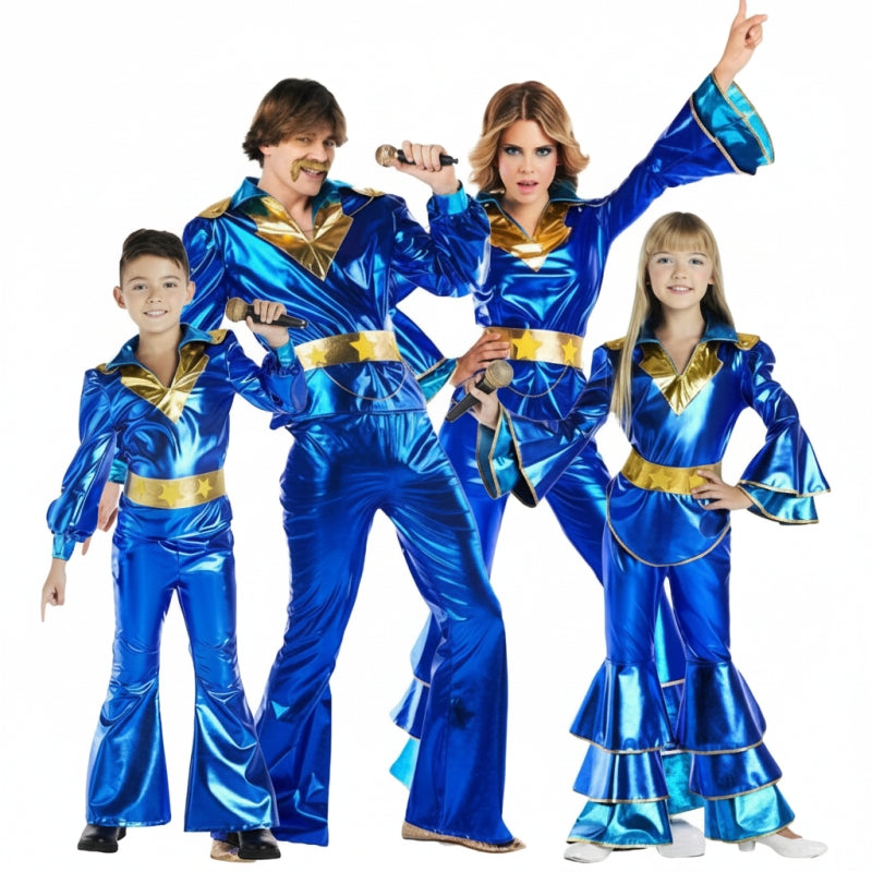 Gruppe von Blaue Abba-Scheibe