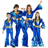 Gruppe von Blaue Abba-Scheibe
