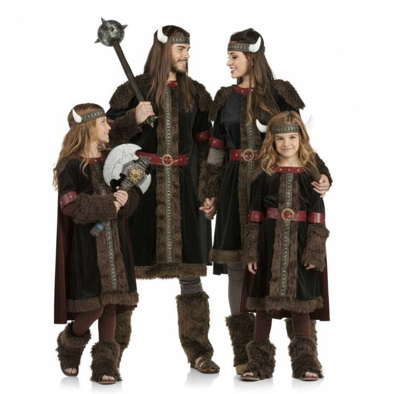 Gruppe von Wikinger Schwarz