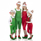 Gruppe von Weihnachtsmann-Elfen