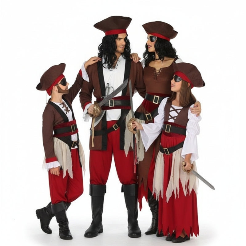 Gruppe von Piraten der Karibik