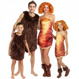 Gruppe von Grug und Eep aus Die Croods