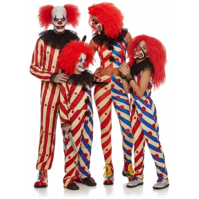 Gruppe von Unheimliche Clowns