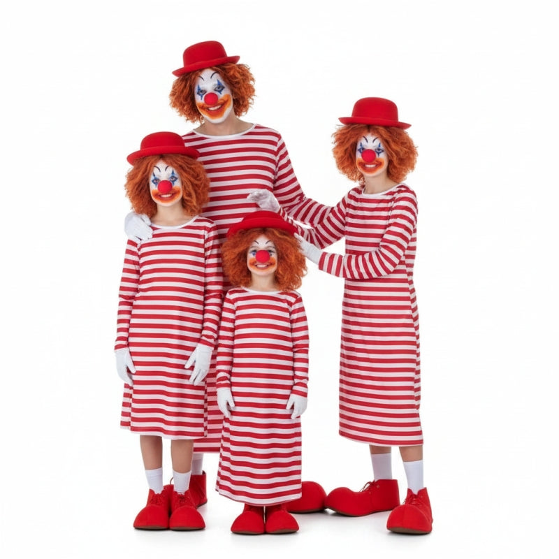 Gruppe von TV-Clowns