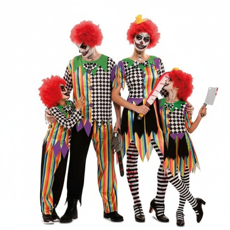 Gruppe von Killer-Clowns