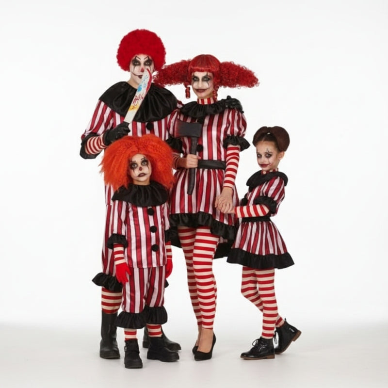 Gruppe von Böse Clowns